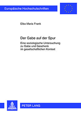 Kartonierter Einband Der Gabe auf der Spur von Elba Frank