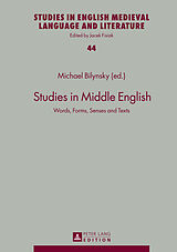 Livre Relié Studies in Middle English de 