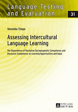 Fester Einband Assessing Intercultural Language Learning von Veronika Timpe