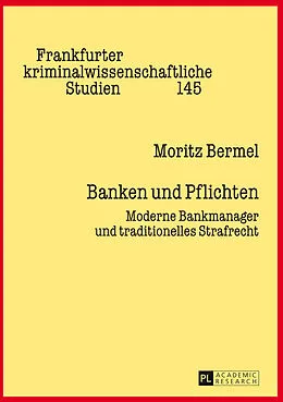 Fester Einband Banken und Pflichten von Moritz Bermel