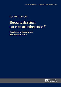 Livre Relié Réconciliation ou reconnaissance ? de 