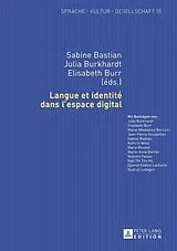 Fester Einband Langue et identité dans l'espace digital von 