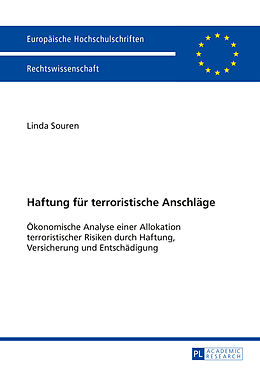 Kartonierter Einband Haftung für terroristische Anschläge von Linda Souren