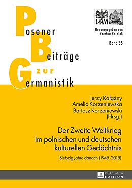 Fester Einband Der Zweite Weltkrieg im polnischen und deutschen kulturellen Gedächtnis von 