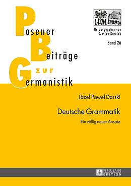 Fester Einband Deutsche Grammatik von Józef Pawe Darski