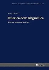 Fester Einband Retorica della Linguistica von Maria Zaleska