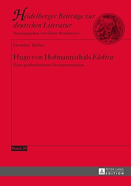 Fester Einband Hugo von Hofmannsthals «Elektra» von Dorothée Treiber