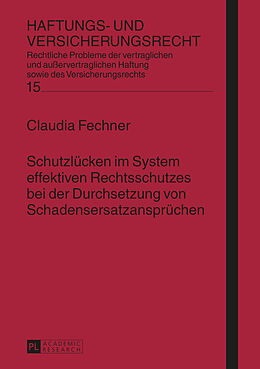 Fester Einband Schutzlücken im System effektiven Rechtsschutzes bei der Durchsetzung von Schadensersatzansprüchen von Claudia Fechner