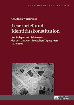 Fester Einband Leserbrief und Identitätskonstitution von Goulnara Wachowski