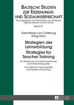 Fester Einband Strategien der Lehrerbildung / Strategies for Teacher Training von 