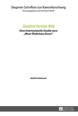 Fester Einband Goethes Persien-Bild von Atefeh Soleimani