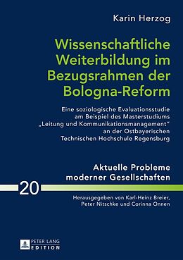 Fester Einband Wissenschaftliche Weiterbildung im Bezugsrahmen der Bologna-Reform von Karin Herzog