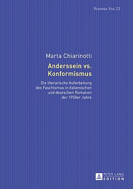 Fester Einband Anderssein vs. Konformismus von Marta Chiarinotti