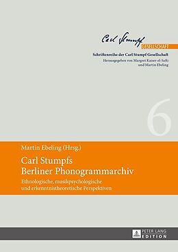 E-Book (epub) Carl Stumpfs Berliner Phonogrammarchiv von 