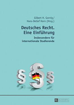 E-Book (epub) Deutsches Recht. Eine Einführung von 