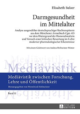 E-Book (epub) Darmgesundheit im Mittelalter von Elisabeth Sulzer
