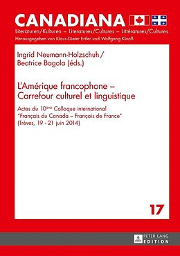 E-Book (epub) LAmérique francophone  Carrefour culturel et linguistique von 