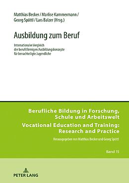 E-Book (epub) Ausbildung zum Beruf von Matthias Becker, Lars Balzer, Marlise Kammermann