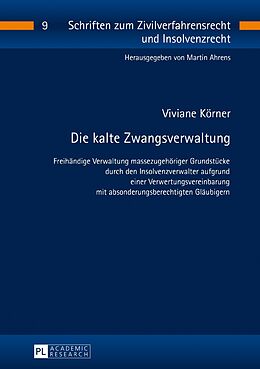 E-Book (pdf) Die kalte Zwangsverwaltung von Viviane Körner