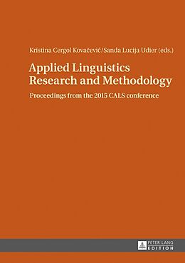 Fester Einband Applied Linguistics Research and Methodology von 