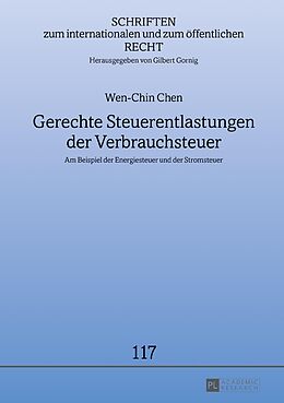 E-Book (epub) Gerechte Steuerentlastungen der Verbrauchsteuer von Wen-Chin Chen