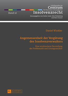 E-Book (epub) Angemessenheit der Vergütung des Insolvenzverwalters von Daniel Winkler