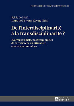 Livre Relié De l'interdisciplinarité à la transdisciplinarité ? de 