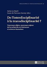eBook (epub) De l'interdisciplinarité à la transdisciplinarité ? de 