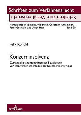 E-Book (epub) Konzerninsolvenz von Felix Konold