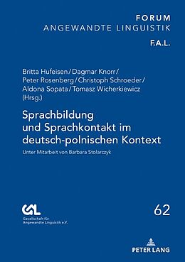 Fester Einband Sprachbildung und Sprachkontakt im deutsch-polnischen Kontext von 