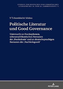 Fester Einband Politische Literatur und Good Governance von NTchombitché Séidou