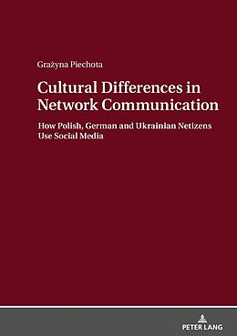 Livre Relié Cultural Differences in Network Communication de Gra yna Piechota