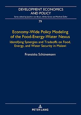 Fester Einband Economy-Wide Policy Modeling of the Food-Energy-Water Nexus von Franziska Schünemann