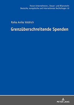 E-Book (epub) Grenzüberschreitende Spenden von Raika Voldrich