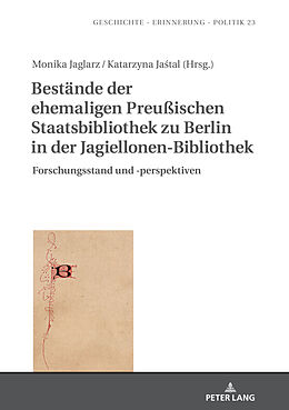 Fester Einband Bestände der ehemaligen Preußischen Staatsbibliothek zu Berlin in der Jagiellonen-Bibliothek von 