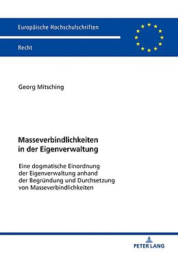 Kartonierter Einband Masseverbindlichkeiten in der Eigenverwaltung von Georg Mitsching