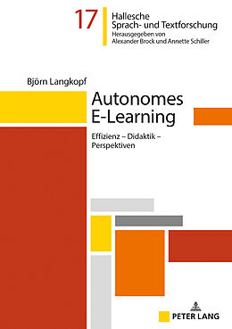 Fester Einband Autonomes E-Learning von Björn Langkopf