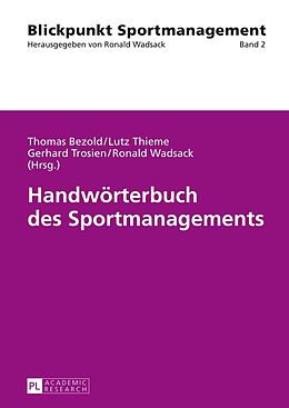 Fester Einband Handwörterbuch des Sportmanagements von 