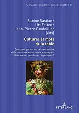 Fester Einband Cultures et mots de la table von 
