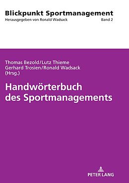 E-Book (epub) Handwörterbuch des Sportmanagements von 