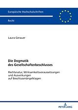 E-Book (epub) Die Dogmatik des Gesellschafterbeschlusses von Laura Gerauer