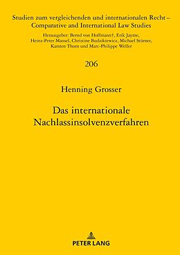 Fester Einband Das internationale Nachlassinsolvenzverfahren von Henning Grosser