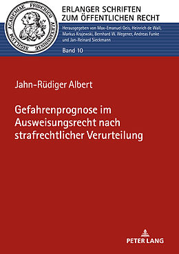 Fester Einband Gefahrenprognose im Ausweisungsrecht nach strafrechtlicher Verurteilung von Jahn-Rüdiger Albert