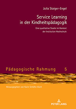 E-Book (epub) Service Learning in der Kindheitspädagogik von Julia Staiger-Engel