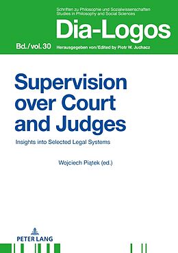 Fester Einband Supervision over Courts and Judges von 