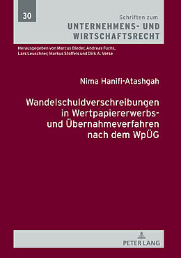 E-Book (epub) Wandelschuldverschreibungen in Wertpapiererwerbs- und Übernahmeverfahren nach dem WpÜG von Nima Hanifi-Atashgah