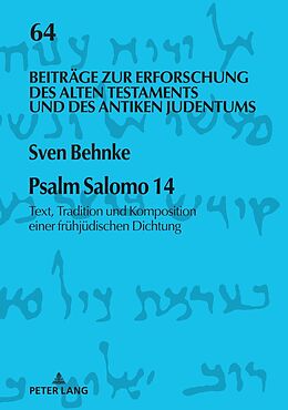 Fester Einband Psalm Salomo 14 von Sven Behnke