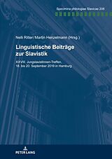 E-Book (epub) Linguistische Beitraege zur Slavistik von 