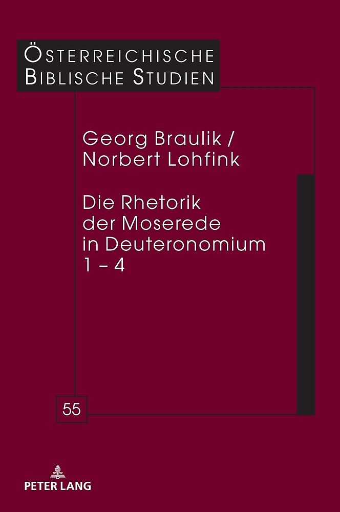 Die Rhetorik der Moserede in Deuteronomium 1  4