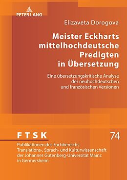 Fester Einband Meister Eckharts mittelhochdeutsche Predigten in Übersetzung von Elizaveta Dorogova
